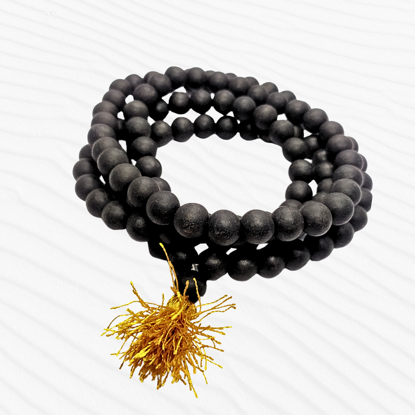 Original Karungali Malai sacred Blackwood Beads for protection & Power Govt. Certification